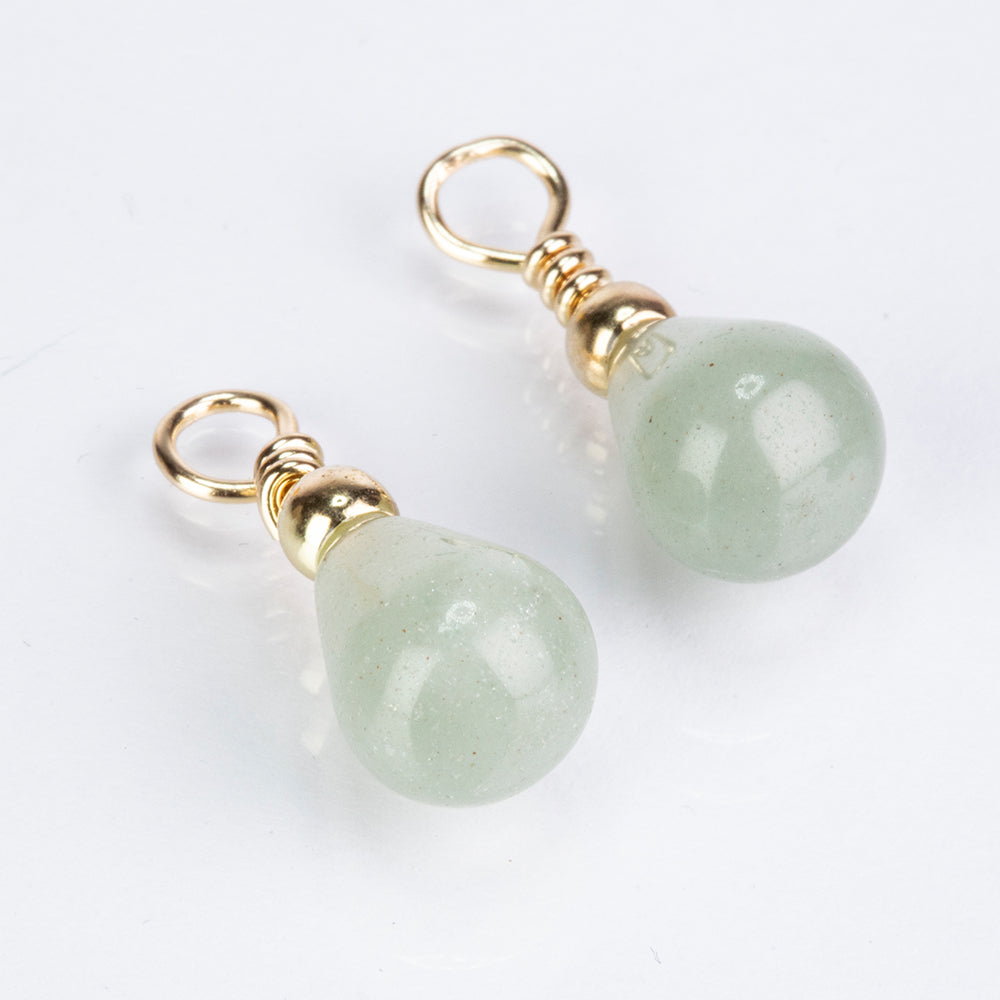 Conjunto de Aleación Bañado en Oro con Turquesa y Cornalina ( Pendientes ) 4 