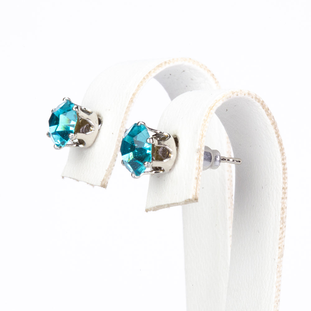 Conjunto de Aleación Bañado en Oro con Cristal Emporia® Rojo y Cristal Emporia® Verde ( Pendientes ) 7 