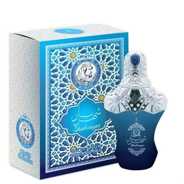 100 ml Eau de Perfume Shahrayar Spicy Vanilla and Musky Fragancia para hombre