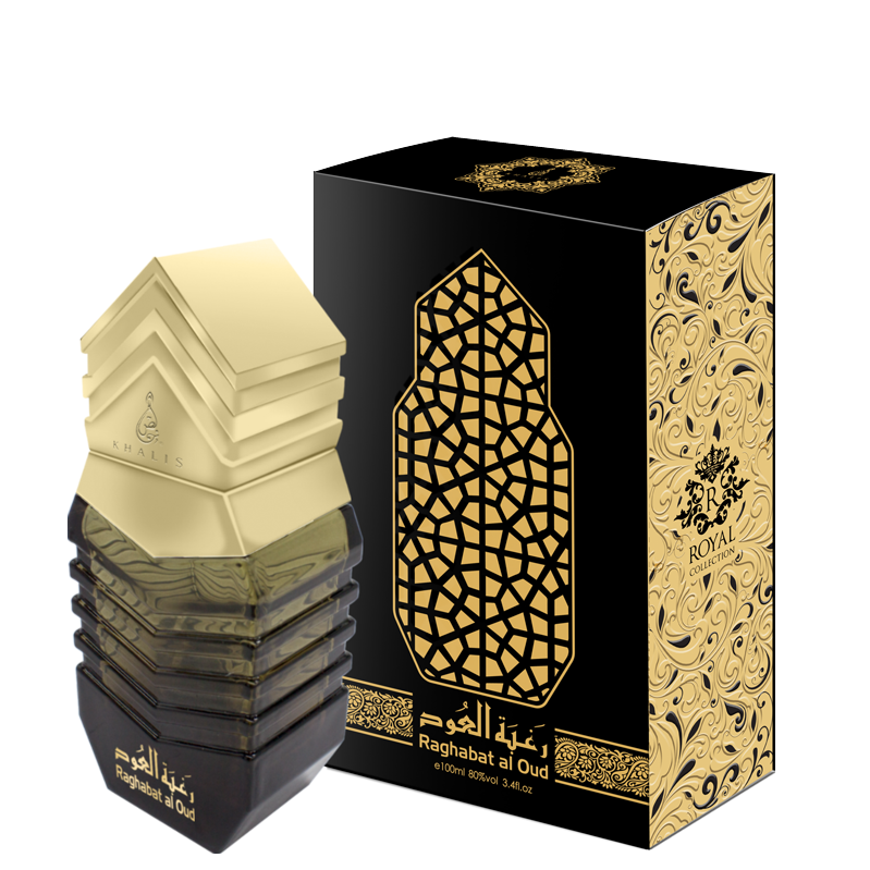 100 ml Eau de Perfume Raghabat al Oud Leñoso Almizclado Sandalo Fragancia para hombre 1 