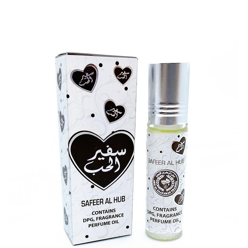 10 ml de Aceite de Perfume Safeer Al Hub Fragancia de Vainilla y Jazmín para Mujeres