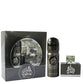 100 ml Eau de Perfume Al Dur Al Maknoon + Set de regalo Deo 200 ml Fragancia floral Oriental Afrutada para Hombres
