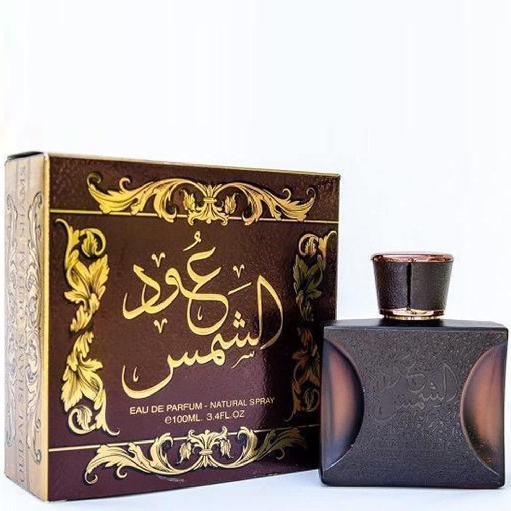 100 ml Eau de Parfum Al Shams Perfume Fragancia Oud Picante Oriental para Hombres