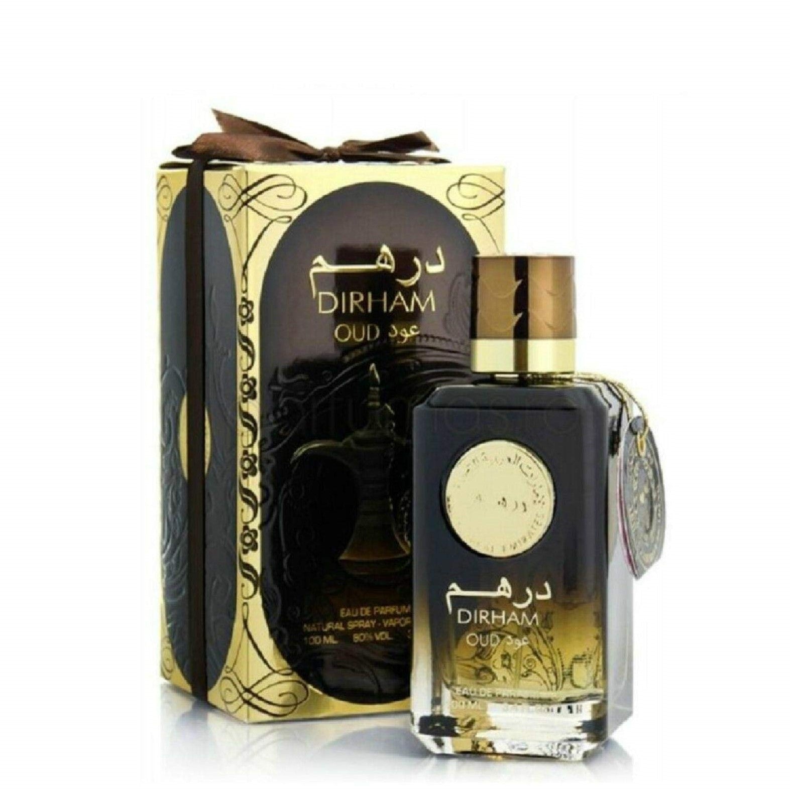 100 ml Eau de Parfum Dirham Oud Fragancia Amaerada Oud para hombres 3 