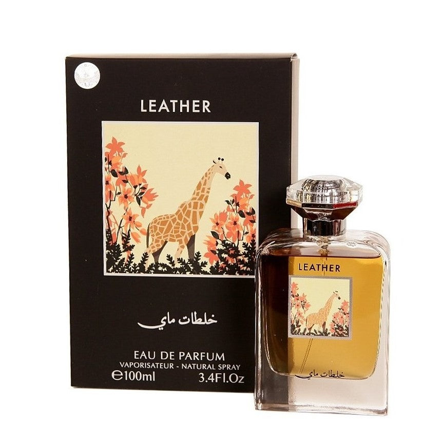 100 ml Eau de Parfum Leather Fragancia de almizcle picante sándalo para hombres 1 