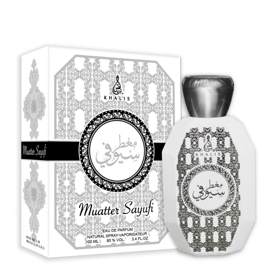 100 ml Eau de Perfume MUATTER SAYUFI Fragancia Floral Almizcle para Hombre 1 