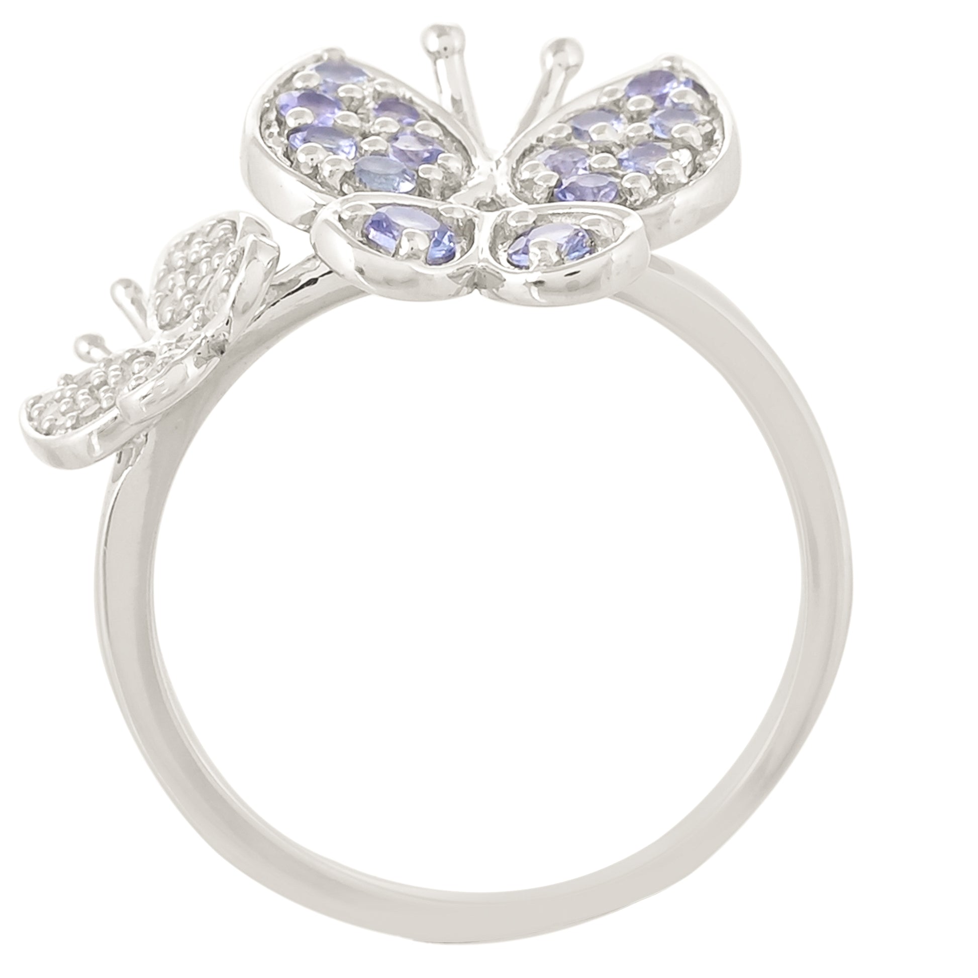 Anillo de Plata con Tanzanita 4 