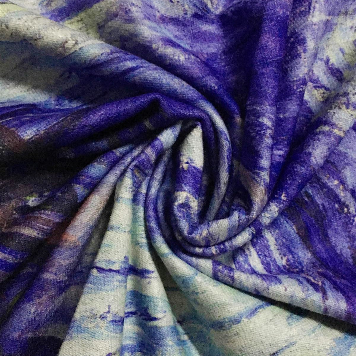 Bufanda de lana, 70 cm x 180 cm, Van Gogh - Starry Night 5 