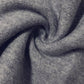 Bufanda 100% lana, 30 cm x 165 cm, gris