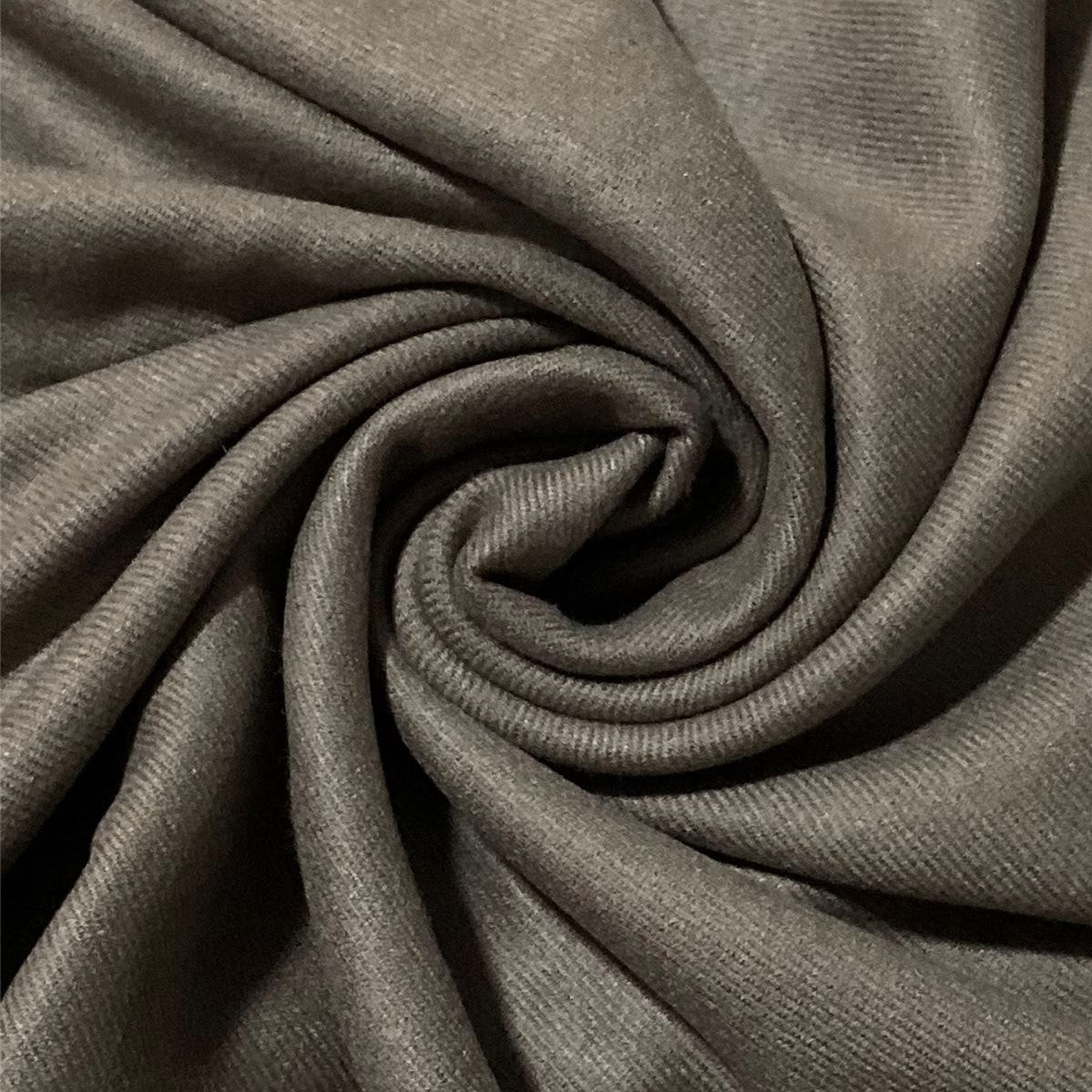 Bufanda de cachemira 100% pashmina auténtica, 70 cm x 170 cm, marrón claro 3 