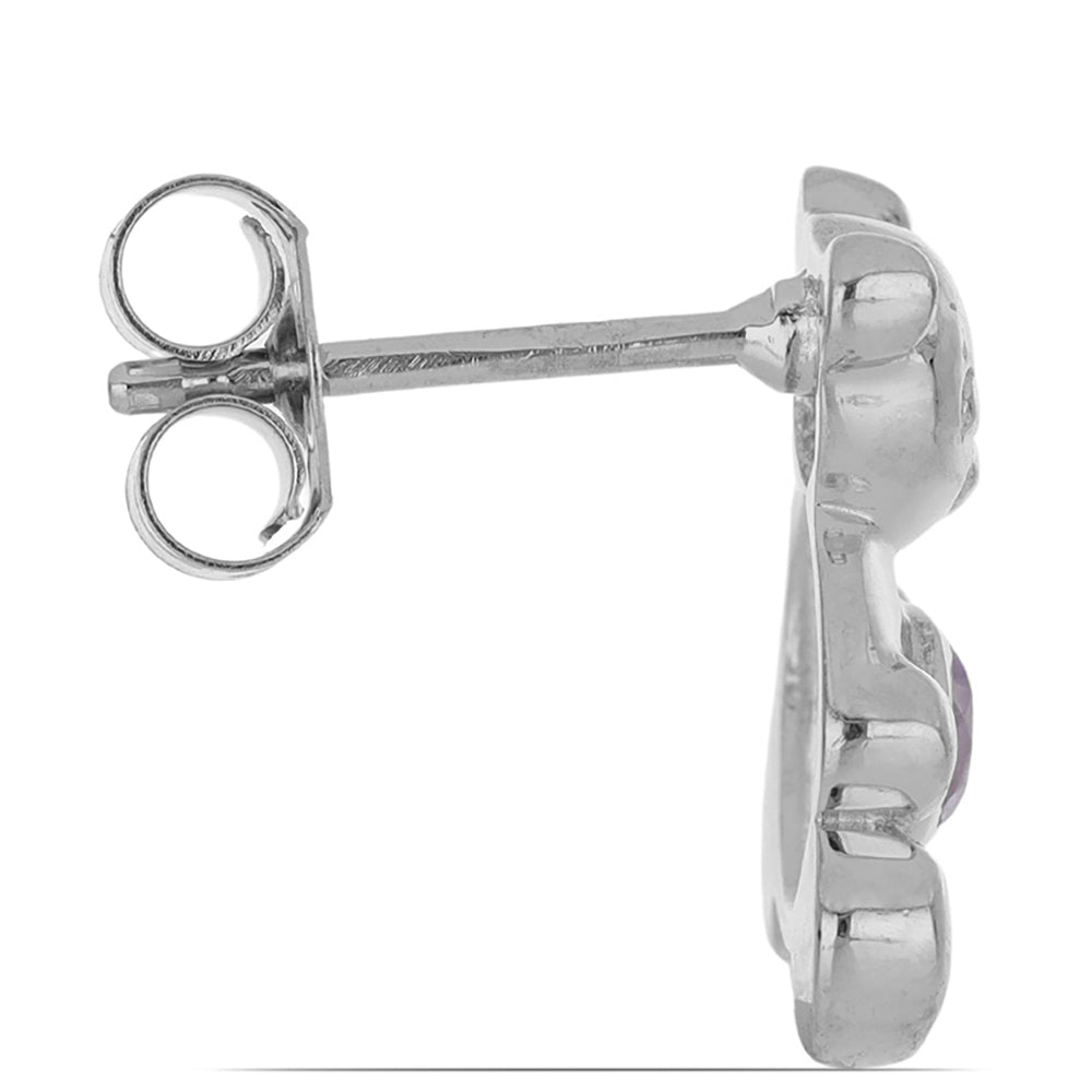 Pendientes de Plata con Citrino de los Montes Urales