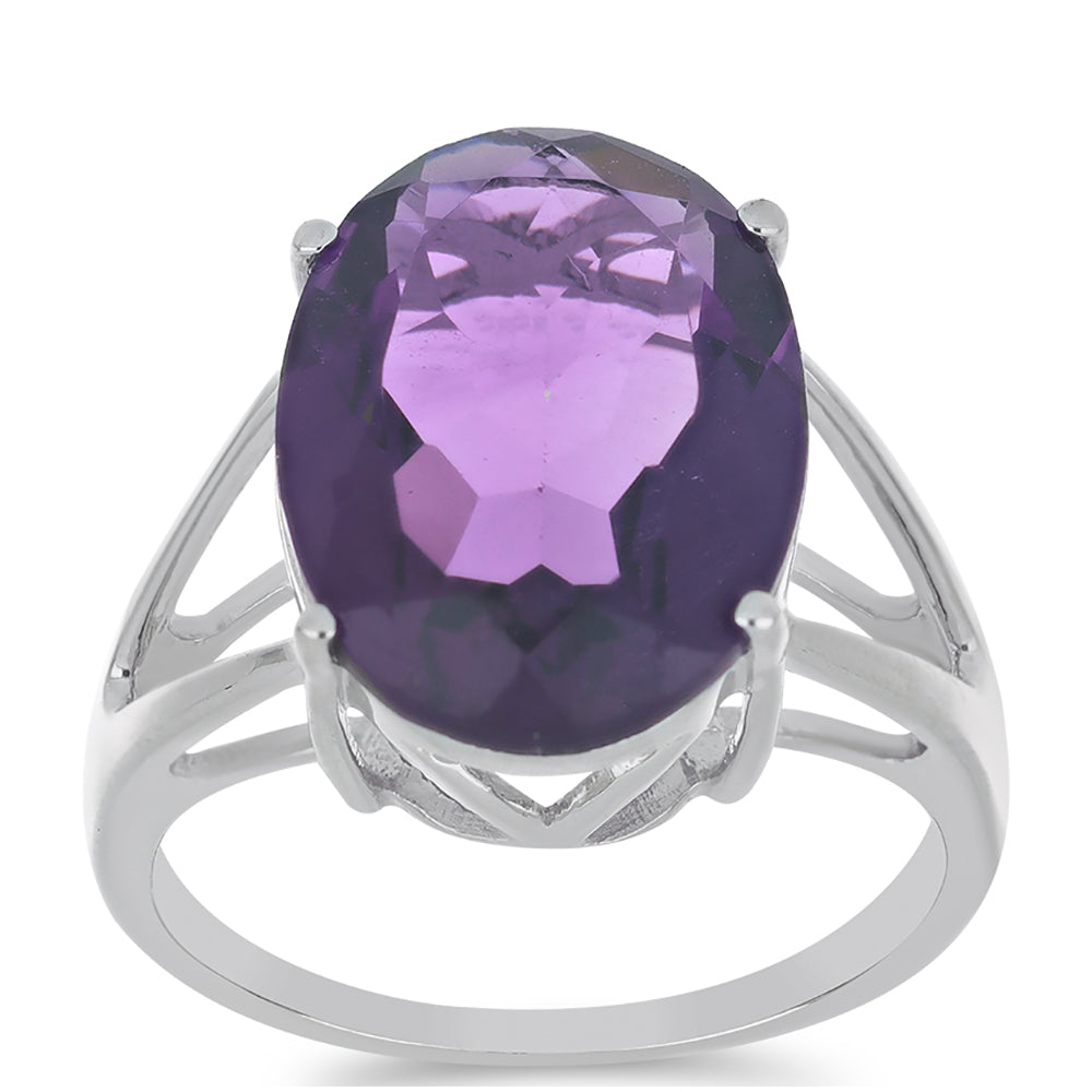 Anillo de Plata con Amatista de Marruecos 3 