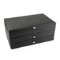 Gran joyero de boutique premium negro